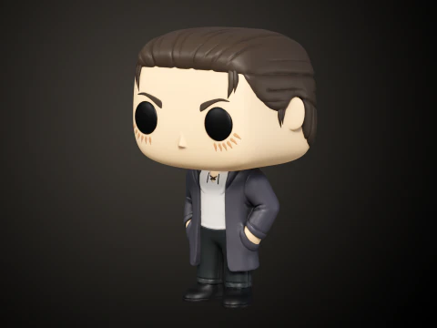 Printable Funko Eren 3D Print Model
