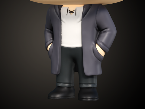Printable Funko Eren 3D Baskı Modeli