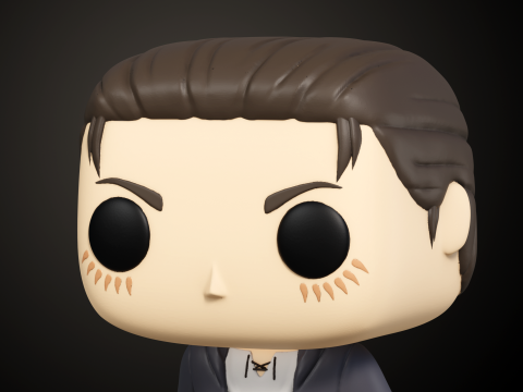 Printable Funko Eren 3D Baskı Modeli