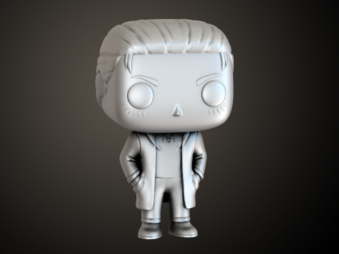 Printable Funko Eren 3D Baskı Modeli