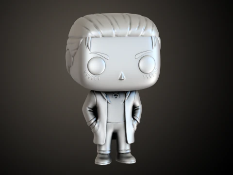 Printable Funko Eren 3D Print Model