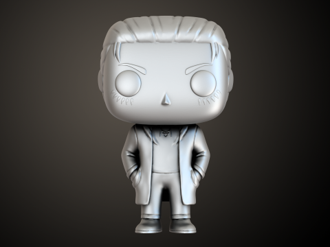 Printable Funko Eren 3D Baskı Modeli