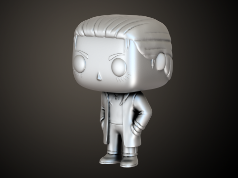 Printable Funko Eren 3D Baskı Modeli