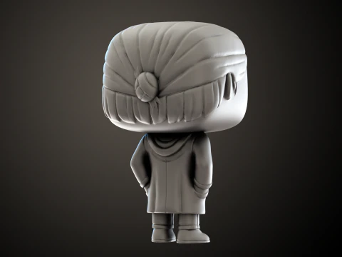 Printable Funko Eren 3D Print Model