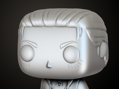 Printable Funko Eren 3D Baskı Modeli
