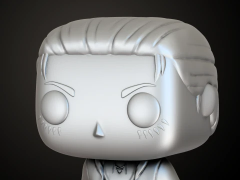 Printable Funko Eren 3D Print Model