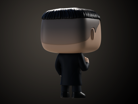 Printable Funko Thomas Shelby 3Dプリントモデル