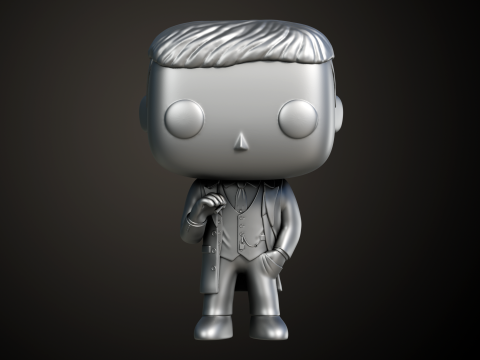 Printable Funko Thomas Shelby 3Dプリントモデル