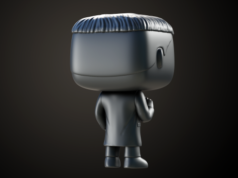 Printable Funko Thomas Shelby 3Dプリントモデル