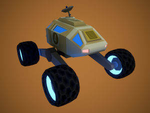 Rover for mars 3D Model