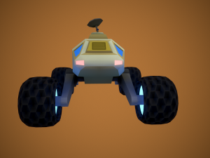 Rover for mars 3D Model