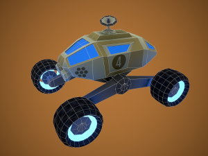 Rover for mars 3D Model
