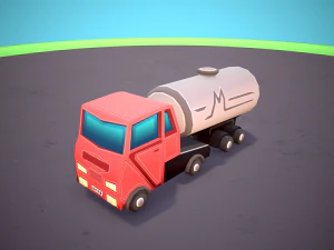 Truck set 3D Model