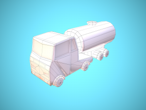 Truck set 3D-Modell