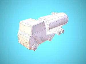 Truck set 3D Model