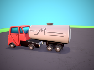 Truck set 3D-Modell