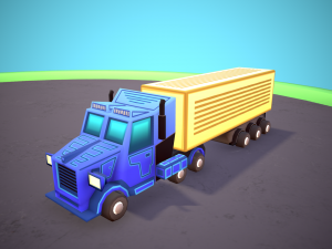 Truck set 3D-Modell