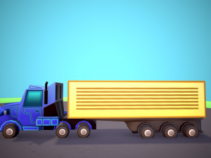 Truck set 3D-Modell