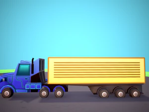 Truck set 3D Model