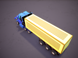 Truck set 3D-Modell