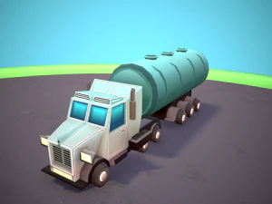 Truck set 3D Model