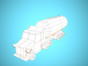 Truck set 3D-Modell