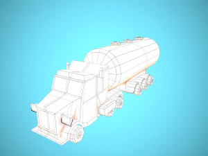 Truck set 3D Model