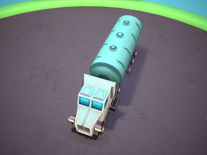 Truck set 3D-Modell