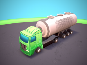 Truck set 3D-Modell