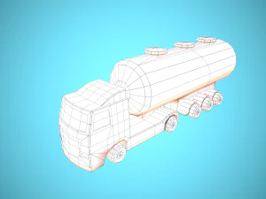 Truck set 3D Model