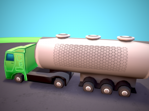 Truck set 3D-Modell