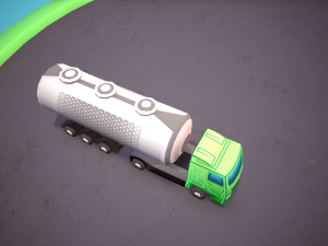Truck set 3D-Modell