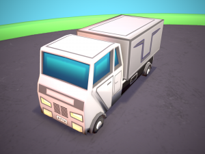 Truck set 3D-Modell