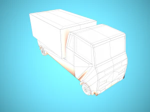 Truck set 3D Model