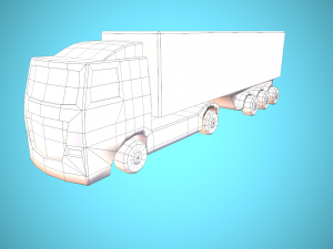 Truck set 3D-Modell