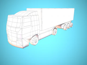 Truck set 3D Model
