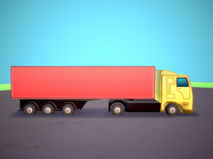 Truck set 3D-Modell
