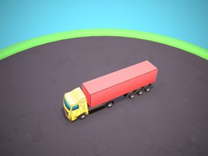 Truck set 3D-Modell