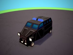 Emergency service vehicles Modèle 3D