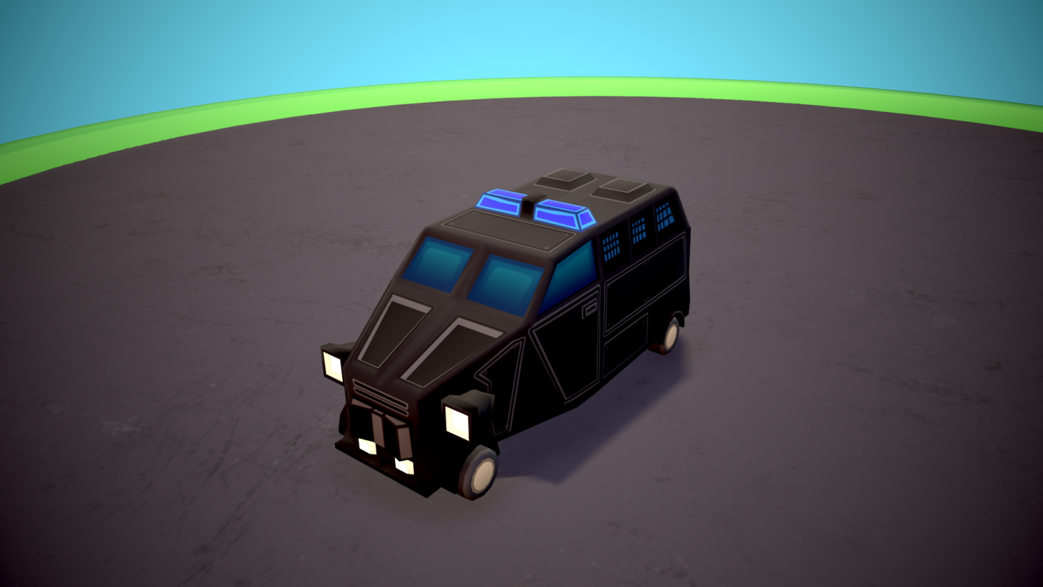 Emergency service vehicles 3D Модель in Концепт 3DExport