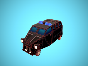 Emergency service vehicles Modèle 3D