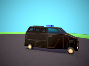 Emergency service vehicles Modèle 3D