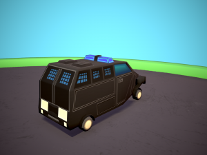 Emergency service vehicles Modèle 3D