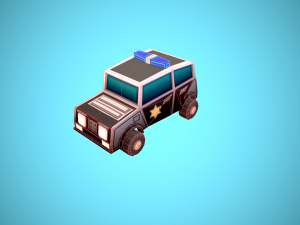 Emergency service vehicles Modèle 3D