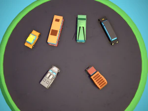 Public transport 3D Model