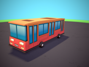Public transport 3D 模型