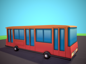 Public transport 3D 模型