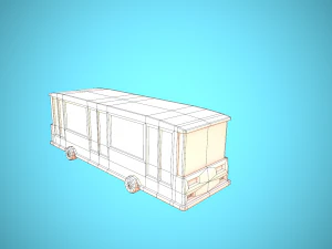 Public transport 3D Model