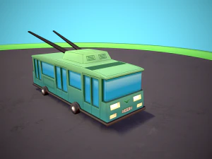 Public transport 3D Model