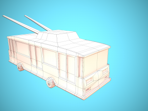 Public transport 3D 模型